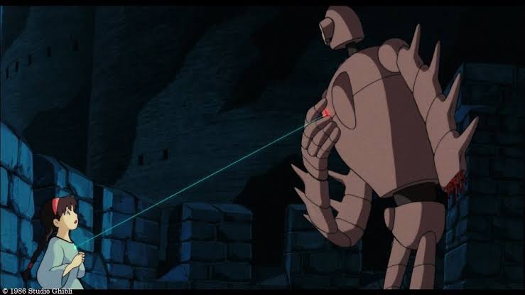 【天空の城ラピュタ】ロボット兵はビームを使う？花の名シーンなどまとめ！ | コミックキャラバン