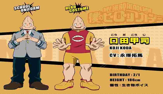 ヒロアカ 口田甲司はかわいいゆるキャラ系 個性や声優について解説 コミックキャラバン