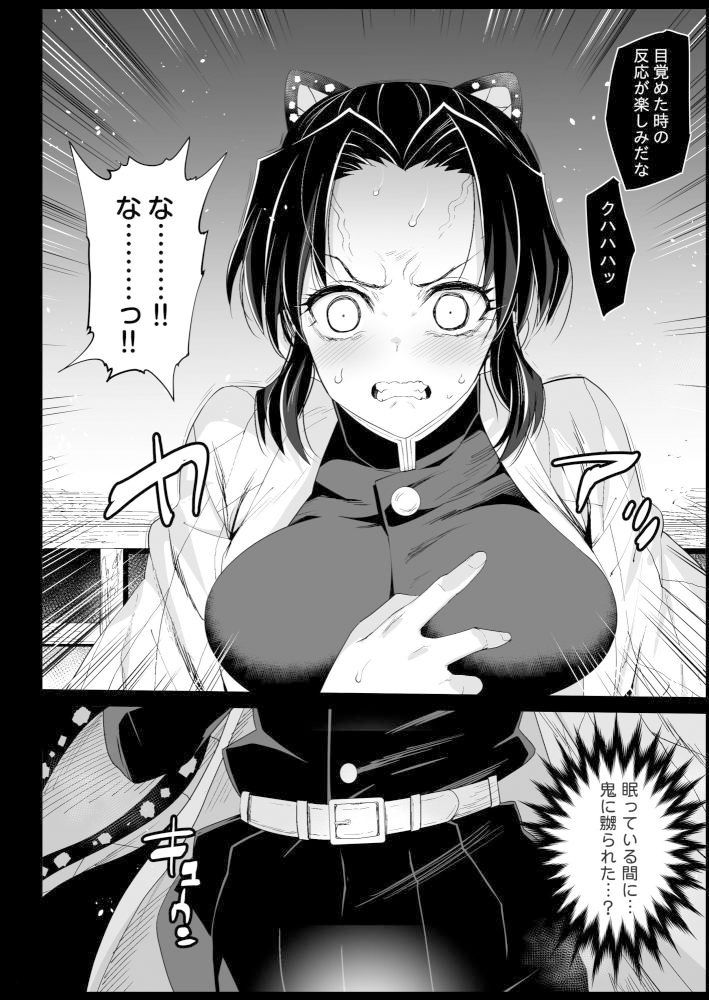 胡蝶しのぶ姦 〜寝ている間におっさん鬼に犯●れる〜 画像6