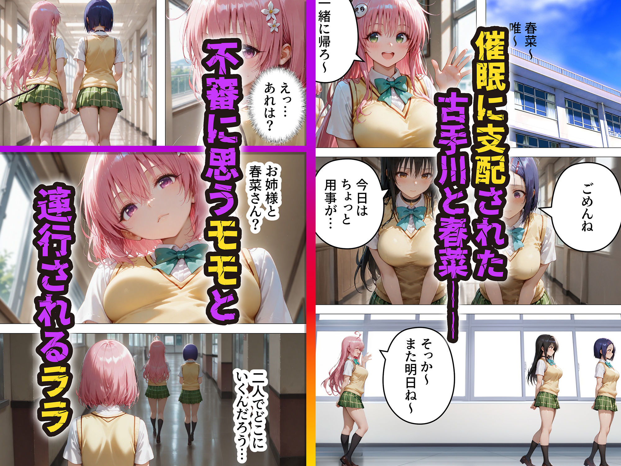 催●種付け学園 緊縛調教ボテ腹肉便器科へようこそ モ〇とラ〇編 画像1